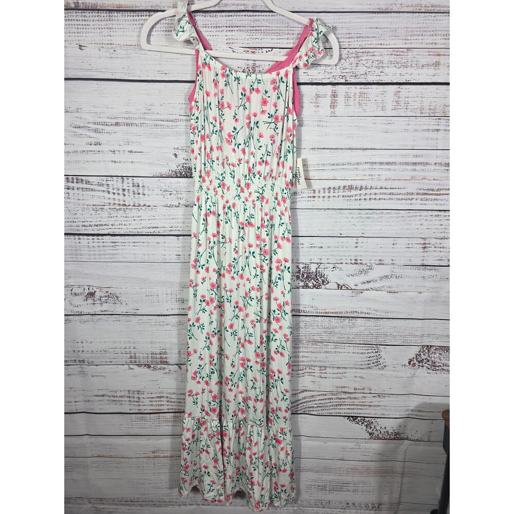 Rumi & Ryder XL 16-18 Flora Maxi Dress Pink Sleeveless and Pink Bralette